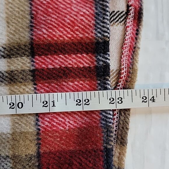 Charlie Charlie Charlotte Plaid Button-Up Women's Shacket Size XL - Picture 9 of 10